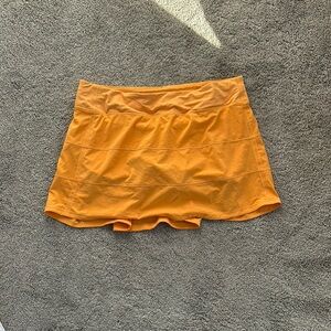 Athleta Orange Athletic Skort